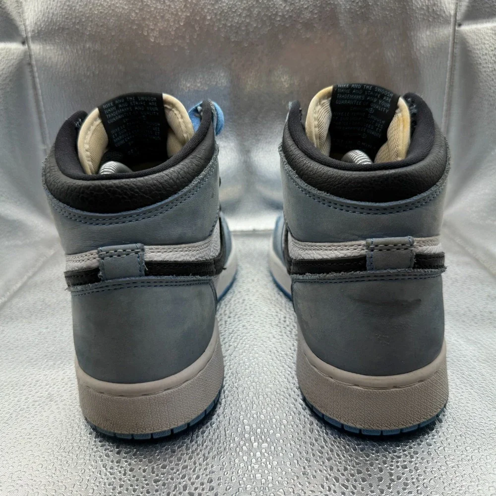 Size 6.5Y Jordan 1 Retro High OG University Blue (GS) Boys Sneakers 575441-134‎